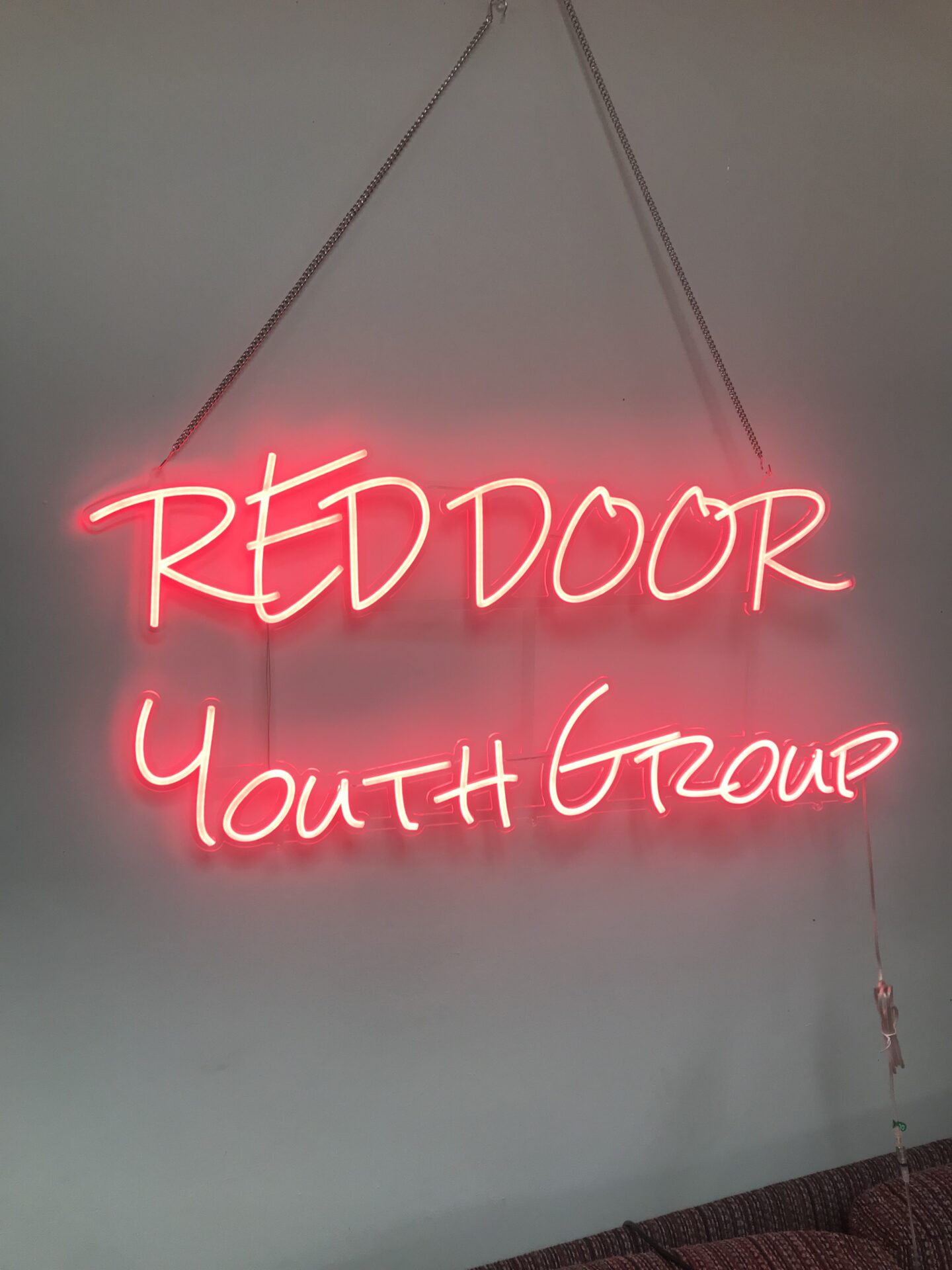 Red Door Youth Lounge Photos – Before and After